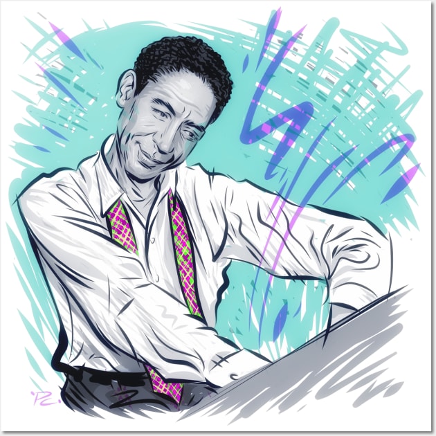 Jelly Roll Morton - An illustration by Paul Cemmick